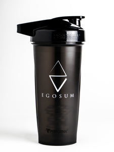 Shaker EgoSum noir *Logo défectueux*