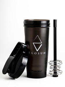 Shaker EgoSum noir *Logo défectueux*