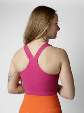 Charger l&#39;image dans la galerie, Camisole de sport avec coussinets amovibles Pinky
